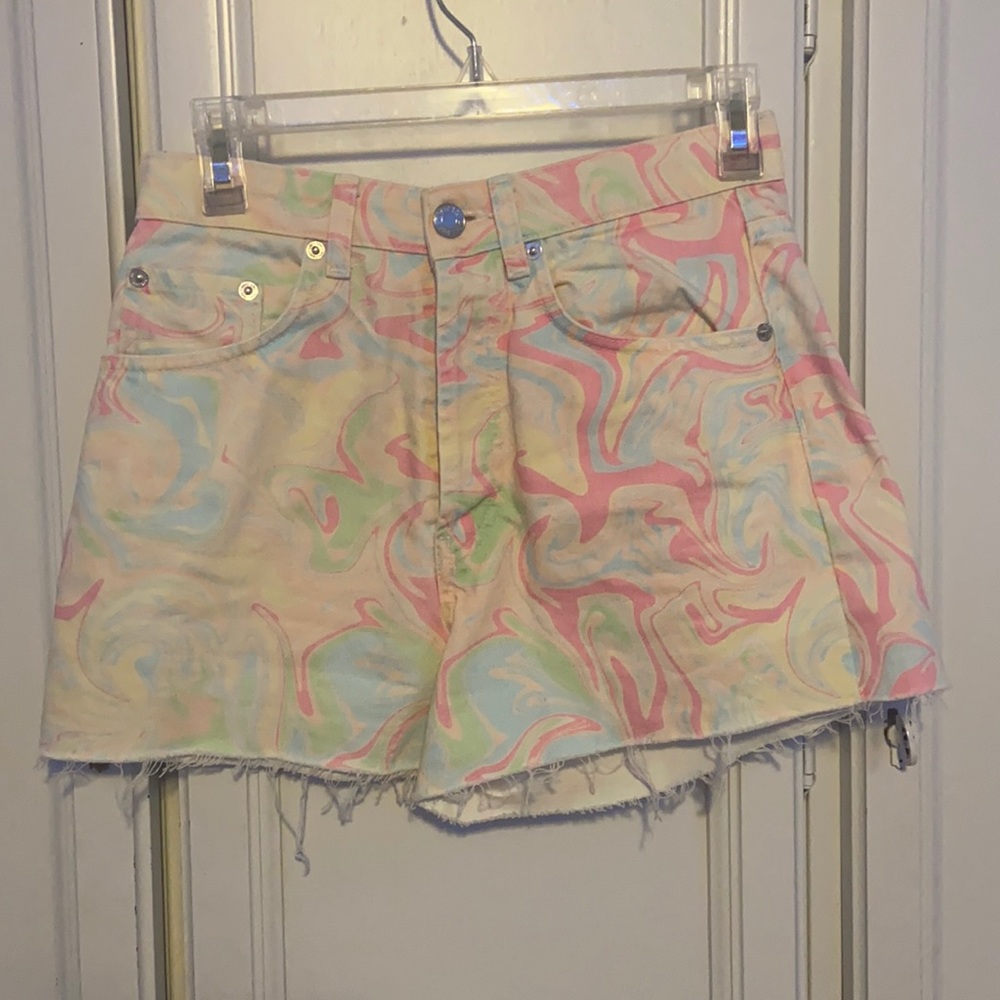Zara pastel shorts